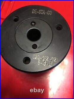 020-012-021, DESTACO Hydraulic Cylinder, Thru Hole Ram, 4-Ton, 1/2 Stroke