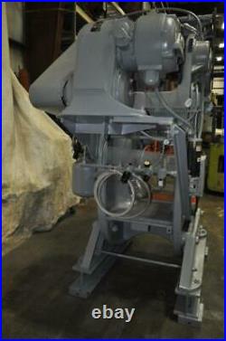 100 Ton Federal Flywheel Type Obi Press 4 Stroke 15.5 Shut Height 3 Ram Adjus