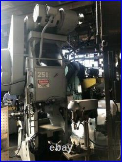 100 Ton Federal OBI Flywheel Type Press Stroke 4 inches Ram Adjustment 3 Shu