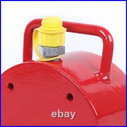 100 Ton Hydraulic Cylinder Jack Pancake Cylinder Ram Lifting Steel 16mm Stroke