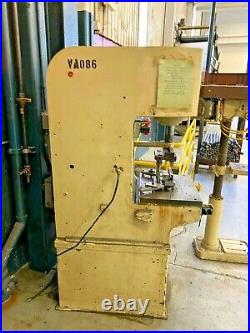 12 Ton Denison C Frame Hydraulic Press Stroke 12 inches Ram Size 2.75 Bed S