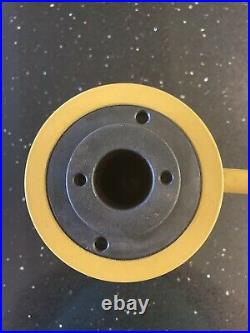 20T Ton Hollow Hydraulic Cylinder Jack Ram Puller Hole 100mm Stroke UK SELLER