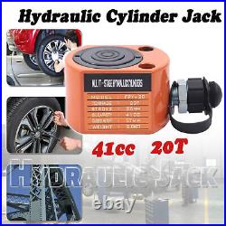 20 Ton Hydraulic Portable Ram Lifting Cylinder Stroke Porta Power Jack Tool