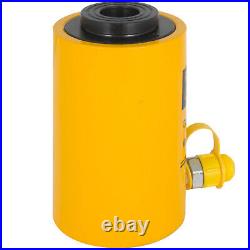 30Ton Hydraulic Cylinder Ram Hollow Jack Single Acting 4 Inch 100mm Stroke