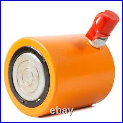 30 Ton Hydraulic Hollow Hole Cylinder Jack Ram 60mm Stroke 0-63 MPa Pressure