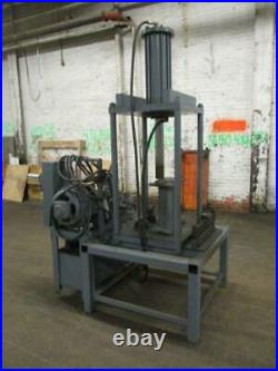350 Ton Hydraulic Press, 3 Ram, 23 Stroke, 5 HP, 220-440 VAC 3 Ph 60 Hz Used