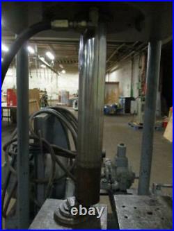 350 Ton Hydraulic Press, 3 Ram, 23 Stroke, 5 HP, 220-440 VAC 3 Ph 60 Hz Used