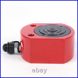 50 Ton LOW HEIGHT Profile Hydraulic Cylinder Jack Ram Lifting 2.52 64mm Stroke