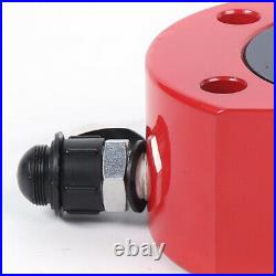 50 Ton LOW HEIGHT Profile Hydraulic Cylinder Jack Ram Lifting 2.52 64mm Stroke
