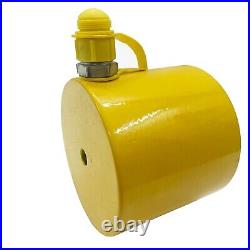 50 Ton Solid Hydraulic Ram Cylinder Jack 2 50 mm Stroke Single Acting Pump