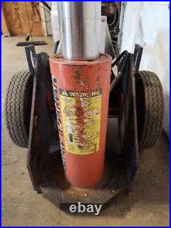 Buffalo Hydraulic SPX Powerteam 60 Ton 14 Stroke Cylinder Ram Jack Power Unit