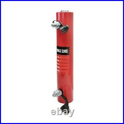 Double Acting 20-Ton Hydraulic Cylinder 10 Stroke Jack Ram 16 Closed Height