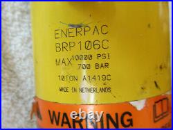 Enerpac BRP106C Pullpac Pull Hydraulic Ram Cylinder 10 Ton, 6 Stroke. 10,000PSI