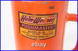 High Quality Hein-Werner Hydraulic Ram 30 Ton Stroke Pushmaster Model FR-30