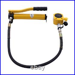 Hydraulic 12mm Portable Ram Lifting Cylinder Stroke Porta Power Jack Tool 20 Ton