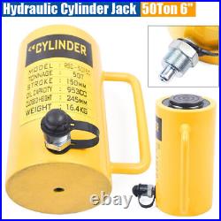 Hydraulic Cylinder Jack 6/150mm Stroke Single Acting Solid Ram Jack 10000psi US