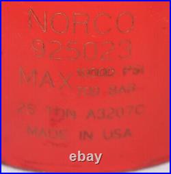 Norco Hydraulic Ram 25 Ton 4 Stroke Part No. 925023 Max 10000 PSI 700 Bar