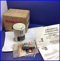 RAM PAC R-20-H-4.7-B 20 Ton Low Height Hydraulic Cylinder 2.25 Stroke USA MADE
