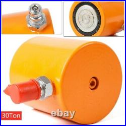 Single-Acting Hollow Ram Cylinder 30tons 60mm Stroke Ram Hollow Lift Cylinder