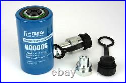 TEMCo HC0006 Hydraulic Cylinder Ram Single Acting 10 TON 2 Inch Stroke