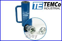 TEMCo HC0008 Hydraulic Cylinder Ram Single Acting 10 TON 6 Inch Stroke