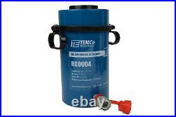 TEMCo Hollow Hydraulic Cylinder Ram 60 TON 4 In Stroke 5 YEAR Warranty