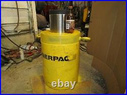 Yellow Enerpac Rr-500 Ton Ram, Double Action 6in Stroke